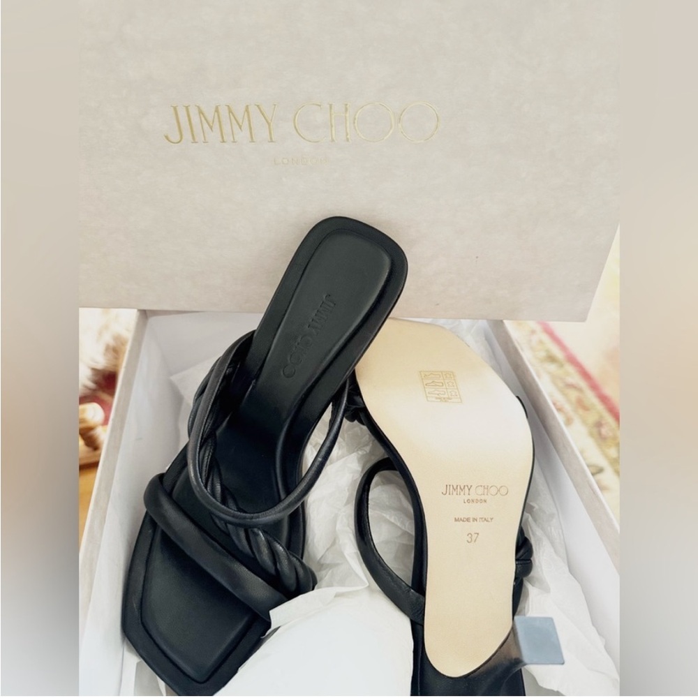 Jimmy Choo Diosa Leather Heels
